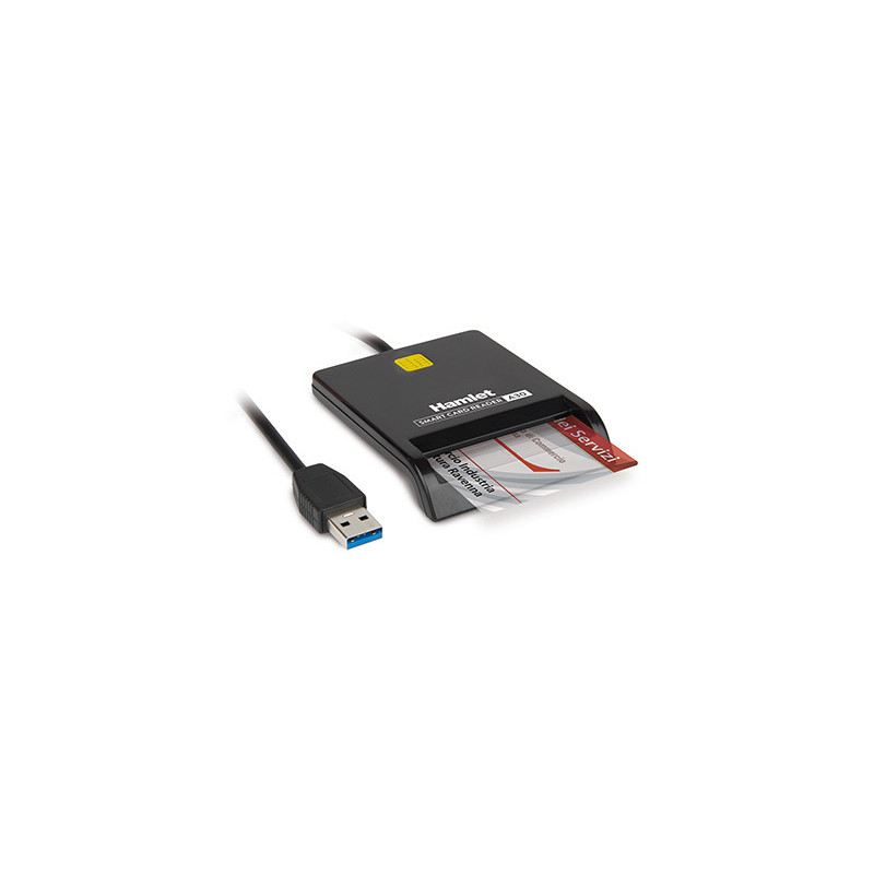 Hamlet HUSCR-A30 lettore di card readers Interno USB USB tipo A Nero