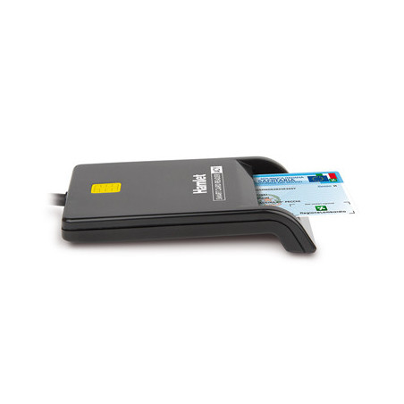 Hamlet HUSCR-ACY lettore di card readers Interno USB USB Type-A/USB Type-C Nero