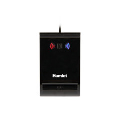 Hamlet HUSCR-NFC Lettore 2 in 1 combinato NFC per Carta identità Elettronica CIE 3.0 e Lettore Smart Card