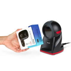 Hamlet HBCS-2D360 lettore di codici a barre Lettore di codici a barre fisso 1D 2D CMOS Nero