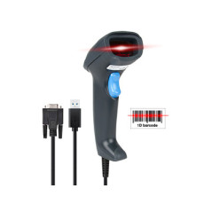 Hamlet HBCS1D10US lettore di codici a barre Lettore di codici a barre portatile 1D Laser Grigio