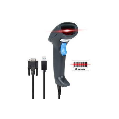 Hamlet HBCS1D10US lettore di codici a barre Lettore di codici a barre portatile 1D Laser Grigio