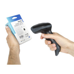 Hamlet HBCS-2D110W lettore di codici a barre Lettore di codici a barre portatile 1D 2D CMOS Nero