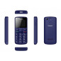 Panasonic KX-TU110EXC - Telefono per anziani, blu