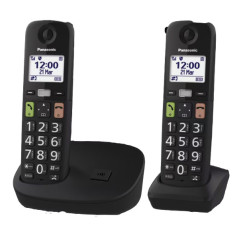 Panasonic KX-TGU112 Telefono DECT Identificatore di chiamata Nero