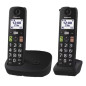 Panasonic KX-TGU112 Telefono DECT Identificatore di chiamata Nero