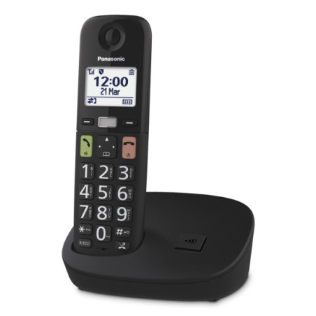 Panasonic KX-TGU112 Telefono DECT Identificatore di chiamata Nero