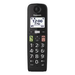 Panasonic KX-TGU112 Telefono DECT Identificatore di chiamata Nero