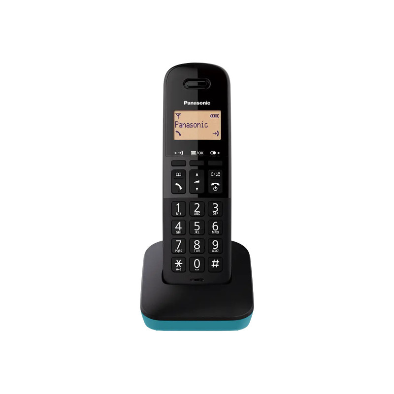 Panasonic KX-TGB610JTC - Telefono cordless - blu