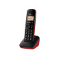 Panasonic KX-TGB610JTC - Telefono cordless - rosso