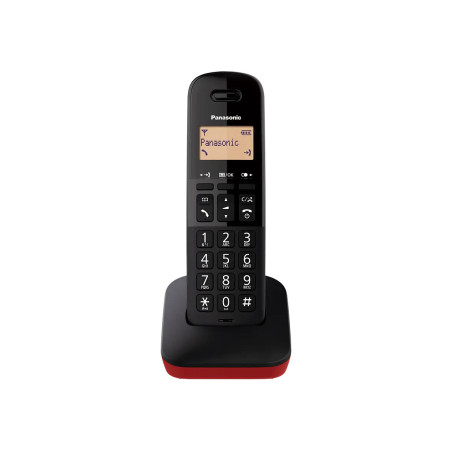 Panasonic KX-TGB610JTC - Telefono cordless - rosso