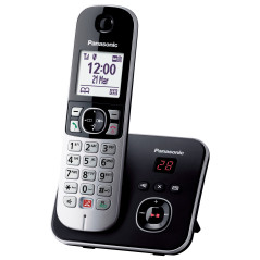 Panasonic Telefono cordless digitale con segreteria telefonica KX-TG6861