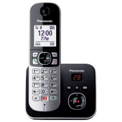 Panasonic Telefono cordless digitale con segreteria telefonica KX-TG6861
