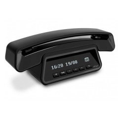Alcatel ePureNo3 Premium Telefono DECT Identificatore di chiamata Nero
