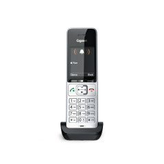 Gigaset COMFORT 500HX Telefono analogico DECT Identificatore di chiamata Nero, Argento