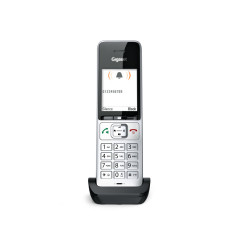 Gigaset COMFORT 500HX Telefono analogico DECT Identificatore di chiamata Nero, Argento