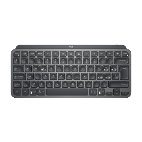 Logitech MX Keys Mini For Business tastiera wireless illuminata, compatta, tecnologia Logi Bolt, retroilluminazione,