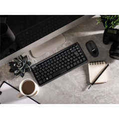 Hamlet XKKITA400CU tastiera Universale USB QWERTY Italiano Nero