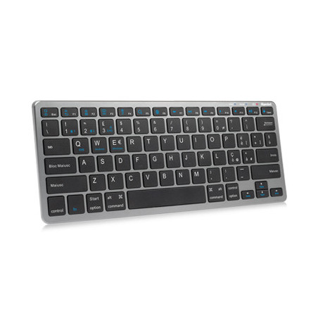 Hamlet XKK400CWB-IT tastiera Casa RF senza fili + Bluetooth QWERTY Italiano Nero