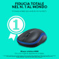 Logitech M185 mouse wireless (blu) Logitech M185 mouse wireless (blu)