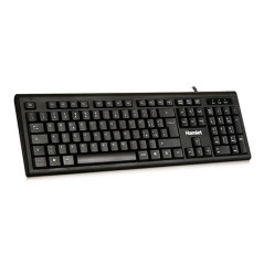 Hamlet KU200 tastiera Mouse incluso Casa USB Italiano Nero