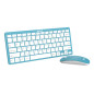 Pantone PT-KB09G1 tastiera Mouse incluso Casa RF Wireless QWERTY Italiano Blu Pantone PT-KB09G1 tastiera Mouse incluso Casa RF Wireless QWERTY Italiano Blu