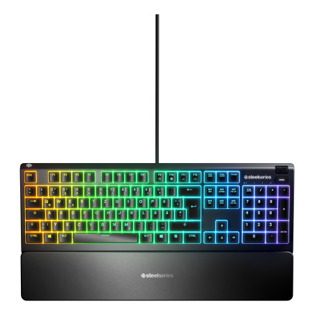 Steelseries APEX 3 tastiera Gaming USB QWERTY Italiano Nero