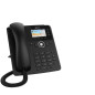 Snom Tischtelefon D717 telefono IP Nero 3 linee TFT