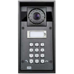 Axis IP Force sistema per video-citofono Nero