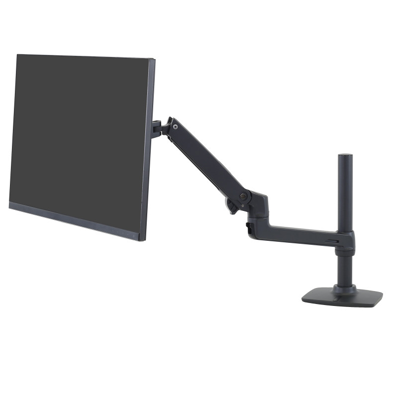 Ergotron LX Series LX DESK MOUNT LCD MONITOR ARM TALL POLE 86,4 cm (34") Scrivania Nero