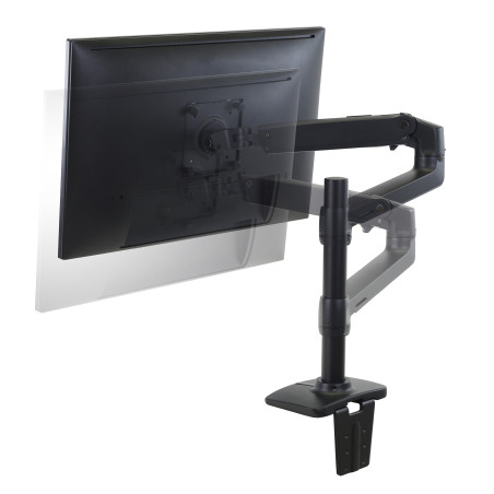 Ergotron LX Series LX DESK MOUNT LCD MONITOR ARM TALL POLE 86,4 cm (34") Scrivania Nero