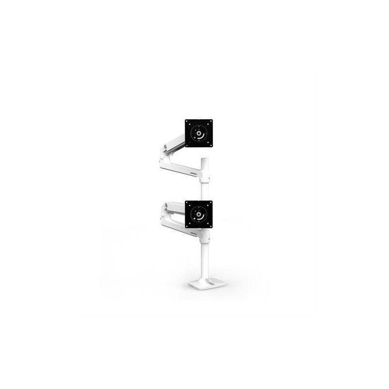 Ergotron LX Series LX Dual Stacking Arm 101,6 cm (40") Scrivania Bianco Ergotron LX Series LX Dual Stacking Arm 101,6 cm (40") Scrivania Bianco