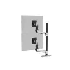 Ergotron LX Series LX Dual Stacking Arm Tall Pole 101,6 cm (40") Scrivania Alluminio