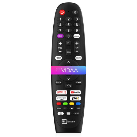 TELE System 58035023 telecomando TV Pulsanti