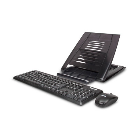 Hamlet Tiramisù Notebook Stand. Supporto universale per Notebook con Tastiera e Mouse Senza Fili