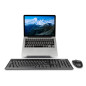 Hamlet Tiramisù Notebook Stand. Supporto universale per Notebook con Tastiera e Mouse Senza Fili