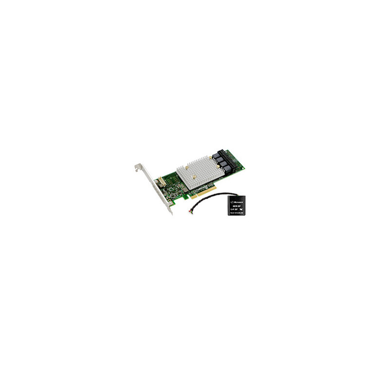 Microsemi SmartRAID 3154-16i controller RAID PCI Express x8 3.0 12 Gbit/s Microsemi SmartRAID 3154-16i controller RAID PCI Express x8 3.0 12 Gbit/s