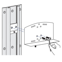 Ergotron Track Mount Bracket Kit for CPU Holders