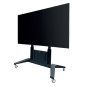 OMB 07160 Supporto TV a parete 2,54 m (100") Nero