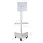 OMB Gyro Trolley 165,1 cm (65") Bianco