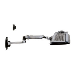 Ergotron LX Wall Mount Keyboard Arm Argento