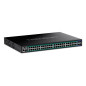 Trendnet TPE-3524S switch di rete Gestito Gigabit Ethernet (10/100/1000) Supporto Power over Ethernet (PoE) Nero