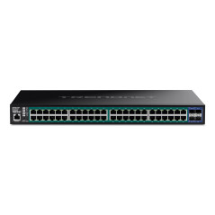 Trendnet TPE-3524S switch di rete Gestito Gigabit Ethernet (10 100 1000) Supporto Power over Ethernet (PoE) Nero