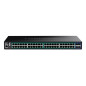 Trendnet TPE-3524S switch di rete Gestito Gigabit Ethernet (10/100/1000) Supporto Power over Ethernet (PoE) Nero