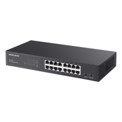Mercusys MS116GS switch di rete Gigabit Ethernet (10 100 1000) Nero