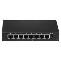 Edimax GS-1008E V2 switch di rete Non gestito Gigabit Ethernet (10 100 1000) Nero