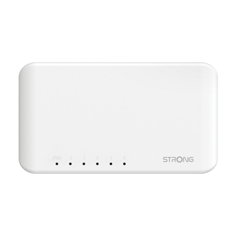 Strong SW5000P switch di rete Gigabit Ethernet (10/100/1000) Bianco