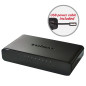 Edimax ES-3308P V2 switch di rete Gestito Fast Ethernet (10/100) Nero