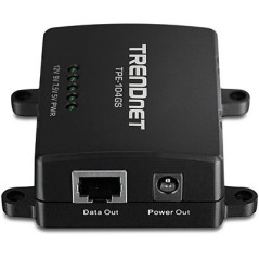 Trendnet TPE-104GS divisore di rete Supporto Power over Ethernet (PoE) Nero