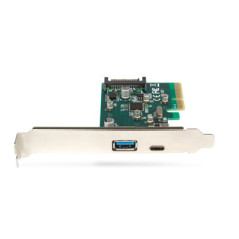 Hamlet Scheda Usb 3.1 PCI Express Type C+Type A trasferimento fino a 10 Gbps